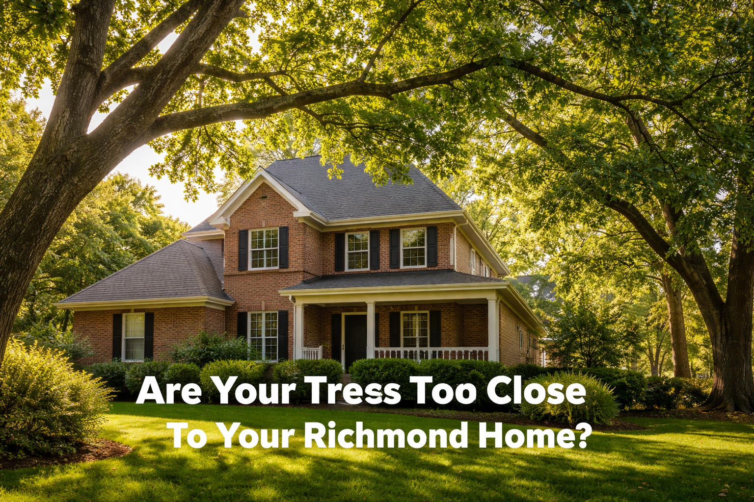 Are Your Trees Too Close to Your Richmond Home?