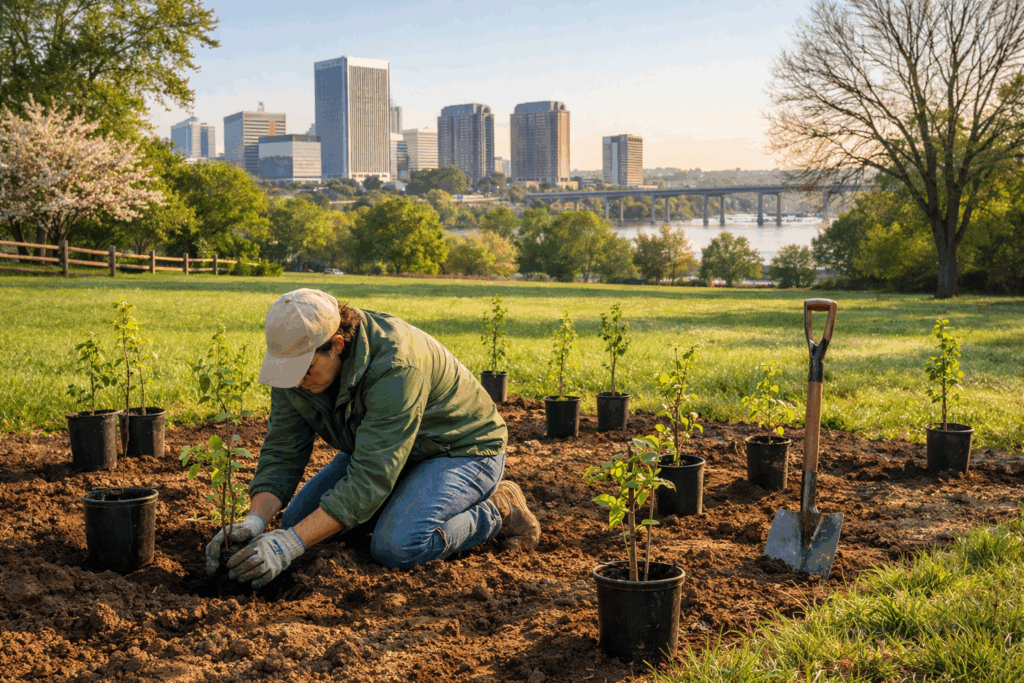 Best Time to Replant Trees in Richmond, Virginia