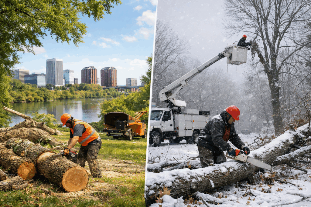 How Richmond’s Climate Affects Tree Removal Timing