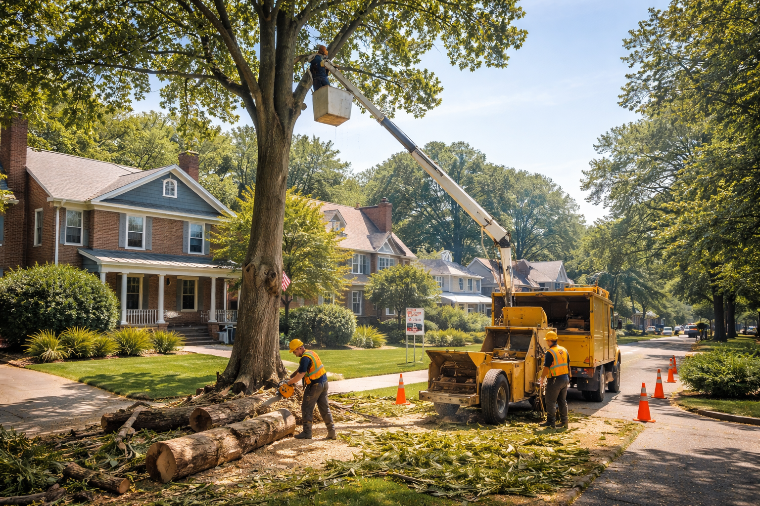 How Tree Removal Affects Property Value in Richmond Neighborhoods