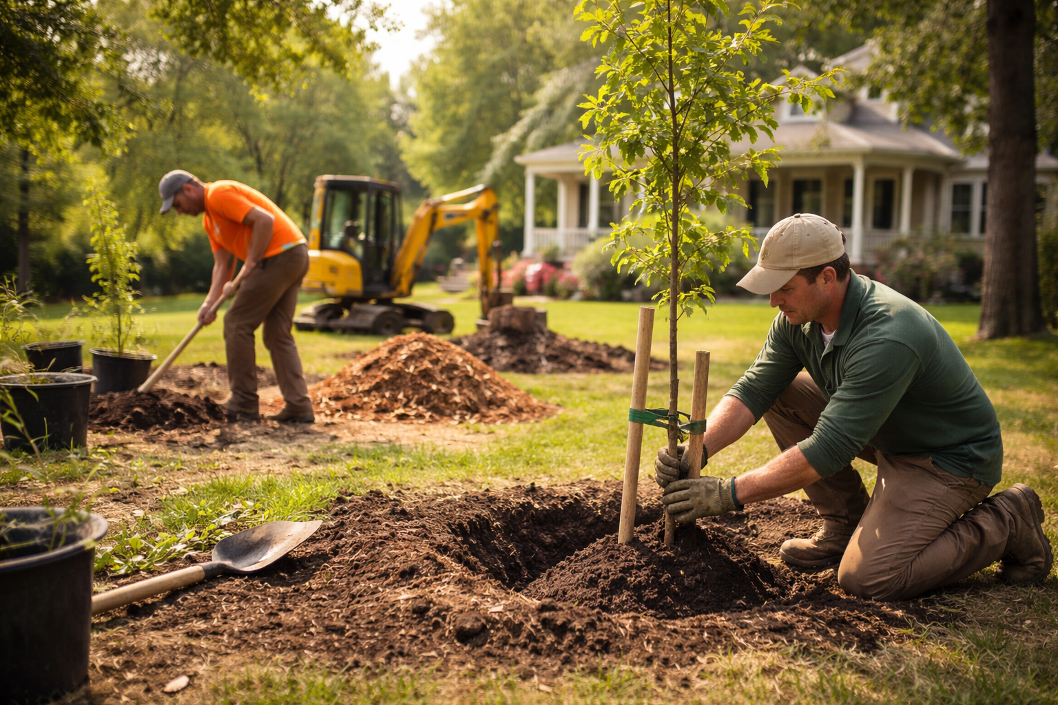 Replanting After Tree Removal in Richmond