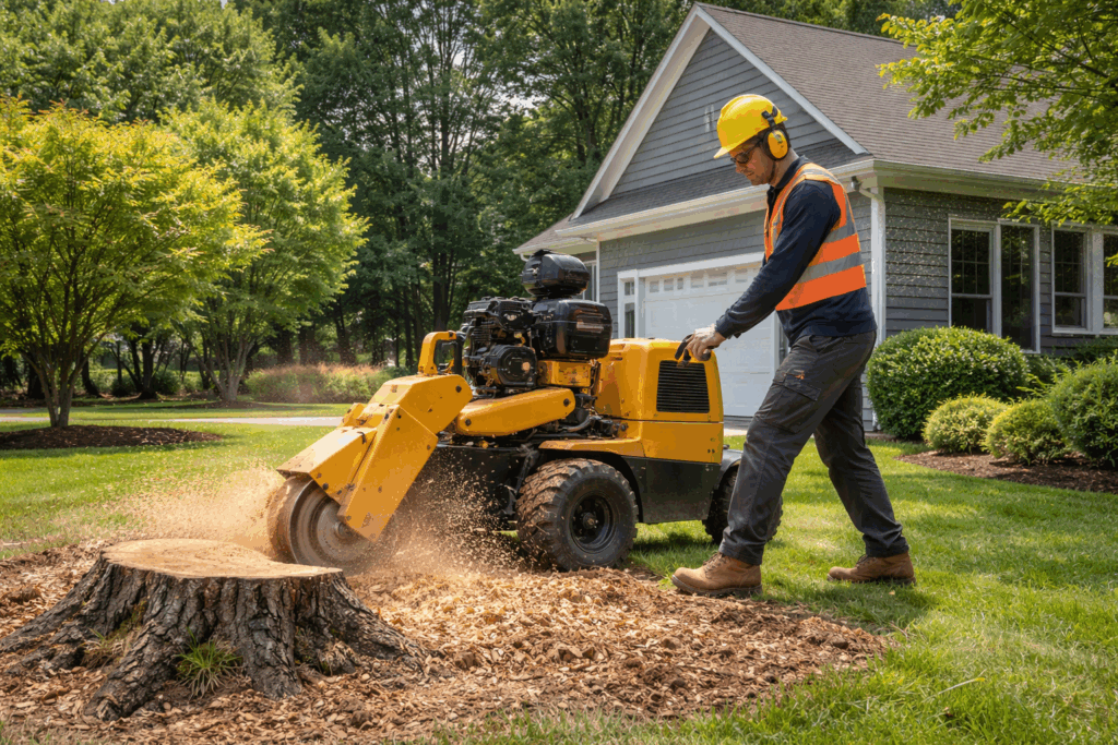 Residential & Commercial Stump Grinding in Richmond, VA