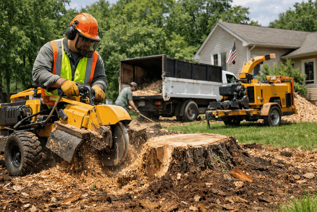 Stump Removal in Highland Springs, VA
