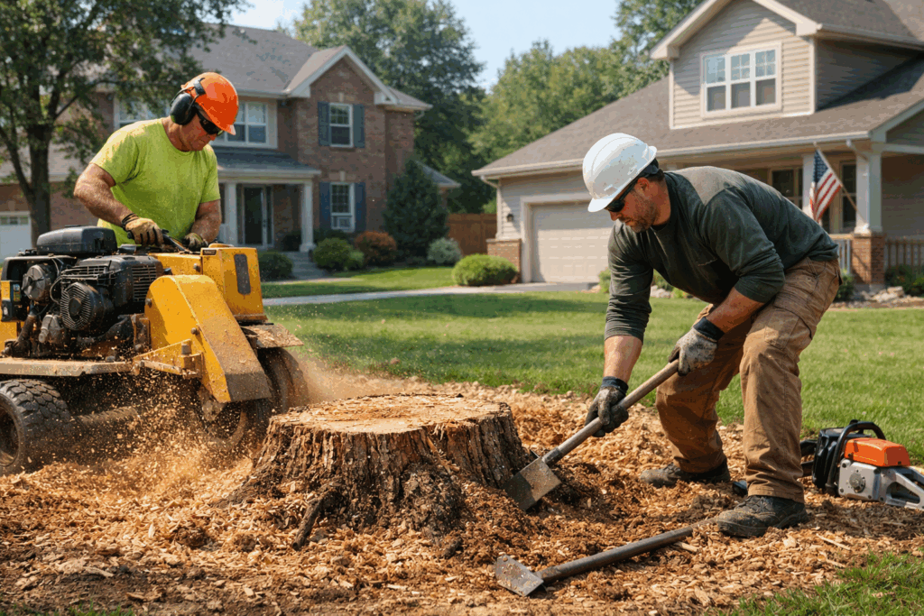 Why Choose Our Local Stump Removal Experts in Midlothian